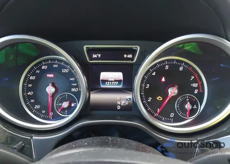 2017 Mercedes-Benz Gls 450 4Matic z USA, uszkodzony, nr VIN 4JGDF6EE4HA945378